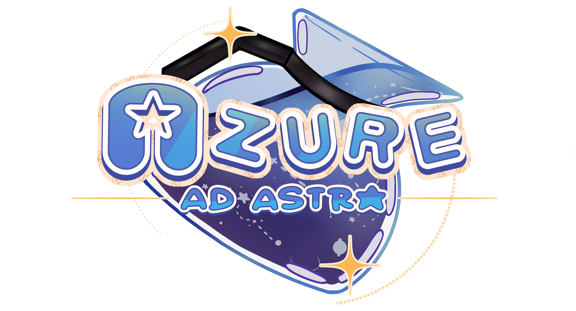 Azure AdAstra Vtuber Logo