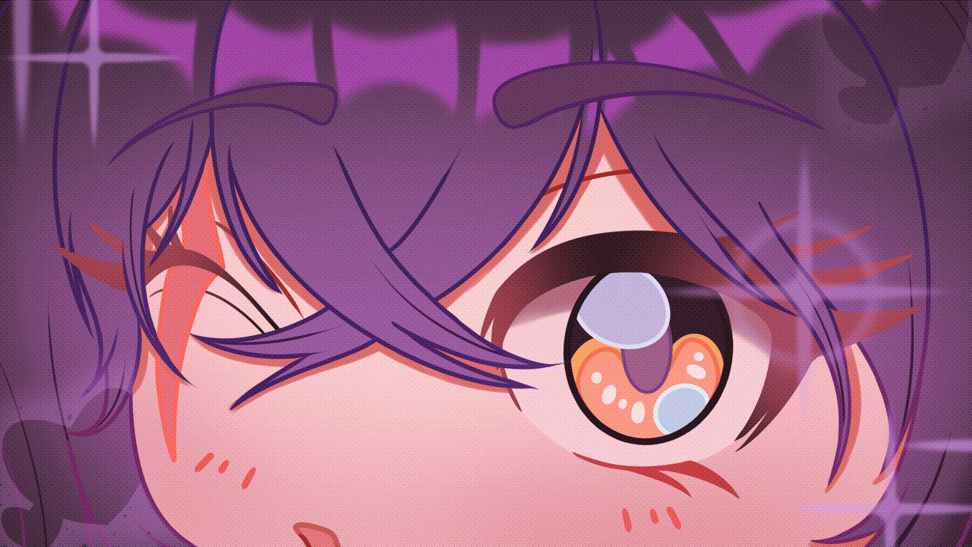 Montrea 90s style Anime eye banner