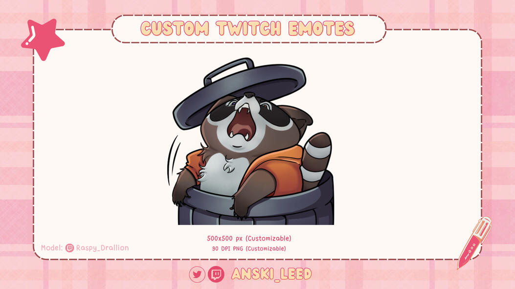 Raspy_Drallion Customer Trash Emote